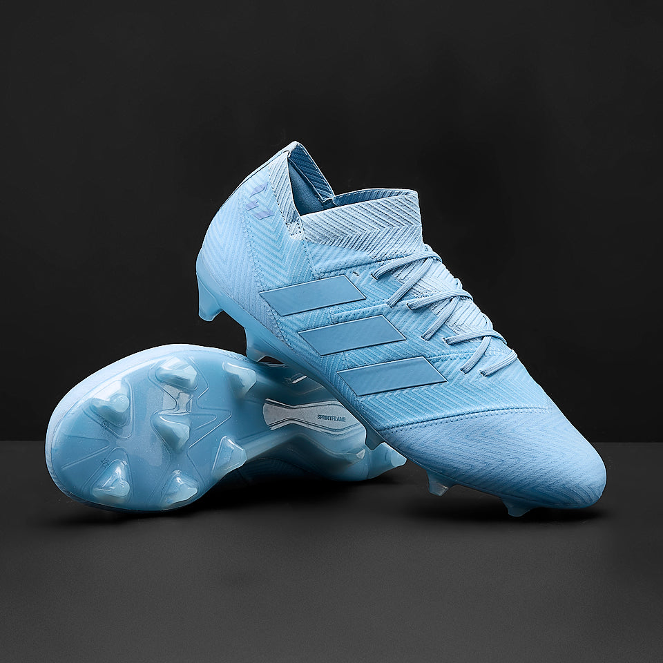 adidas Nemeziz Messi 18.1 FG - Mens Boots - Firm Ground - Ash Blue