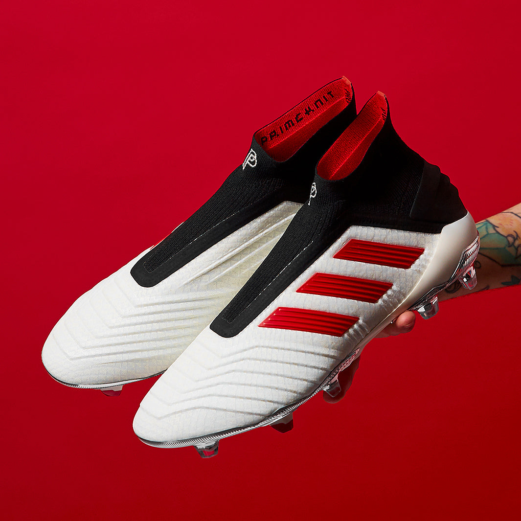 adidas Predator 19+ FG x Pogba - White/Red/Core Black - Firm