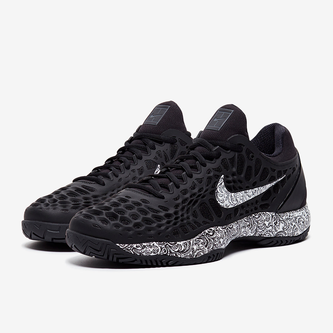 Nike Air Zoom Cage 3 HC - Black/White - Mens Shoes