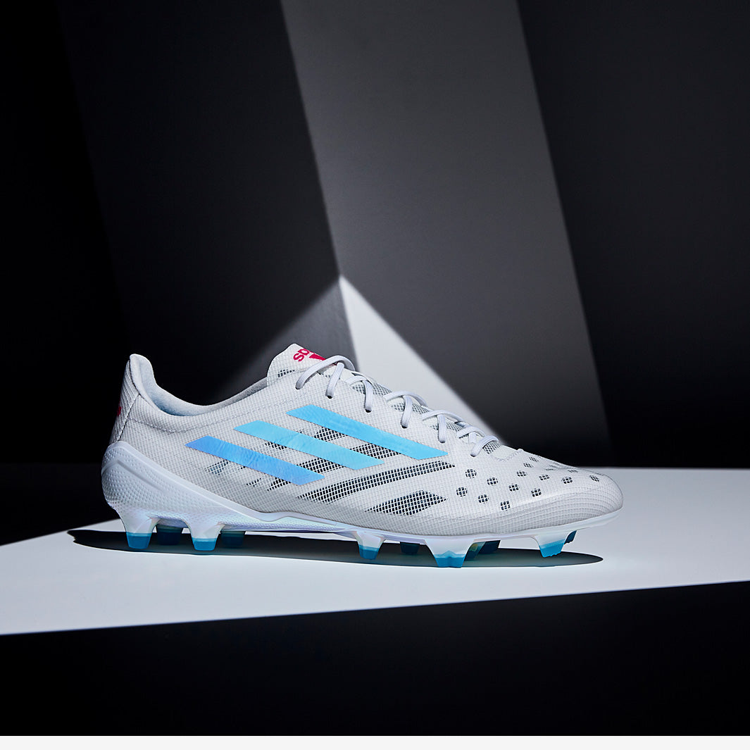 adidas X 99.1 FG - White/Bright Cyan/Shock Pink - Firm Ground