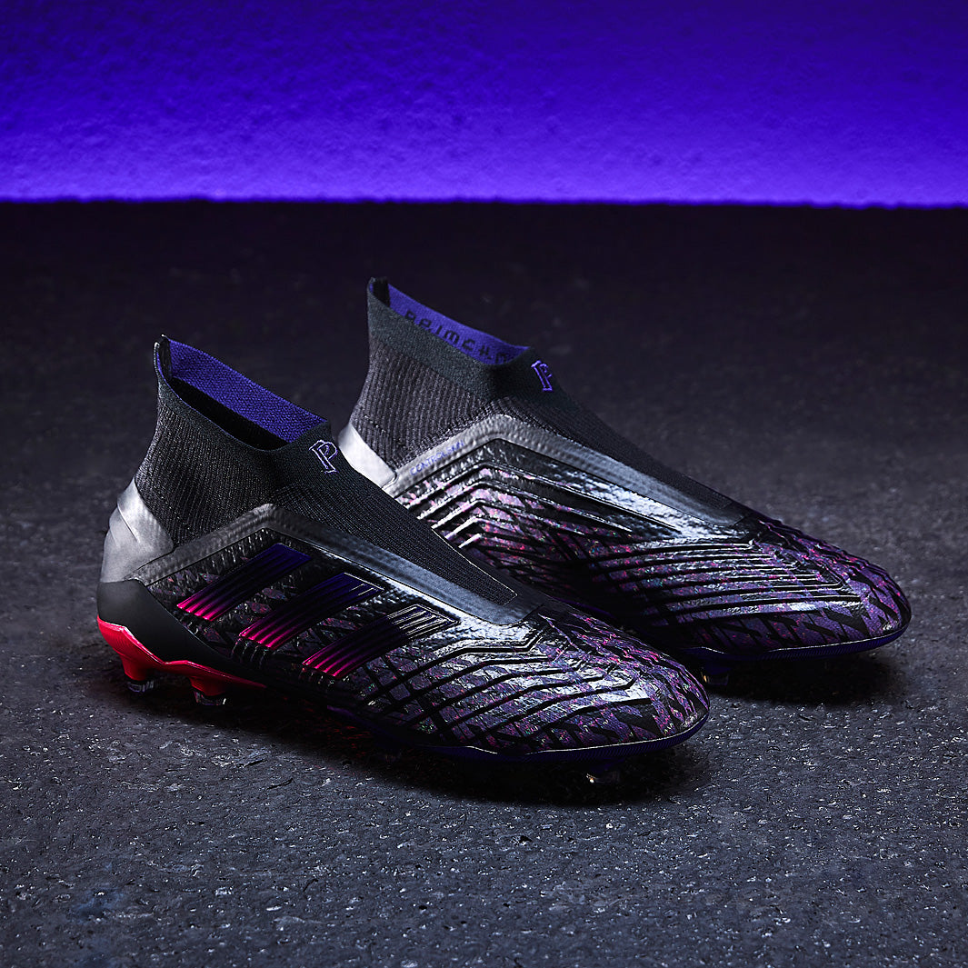 adidas Predator 19+ FG x Pogba - Core Black/Shock Pink - Firm