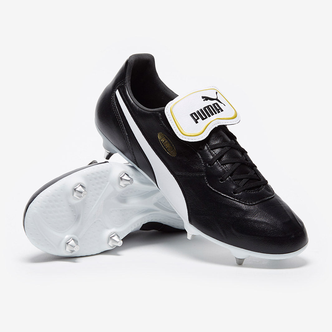 プーマキング sg Puma King Top SG - Puma Black/Puma White - Soft Ground - Mens Boots
