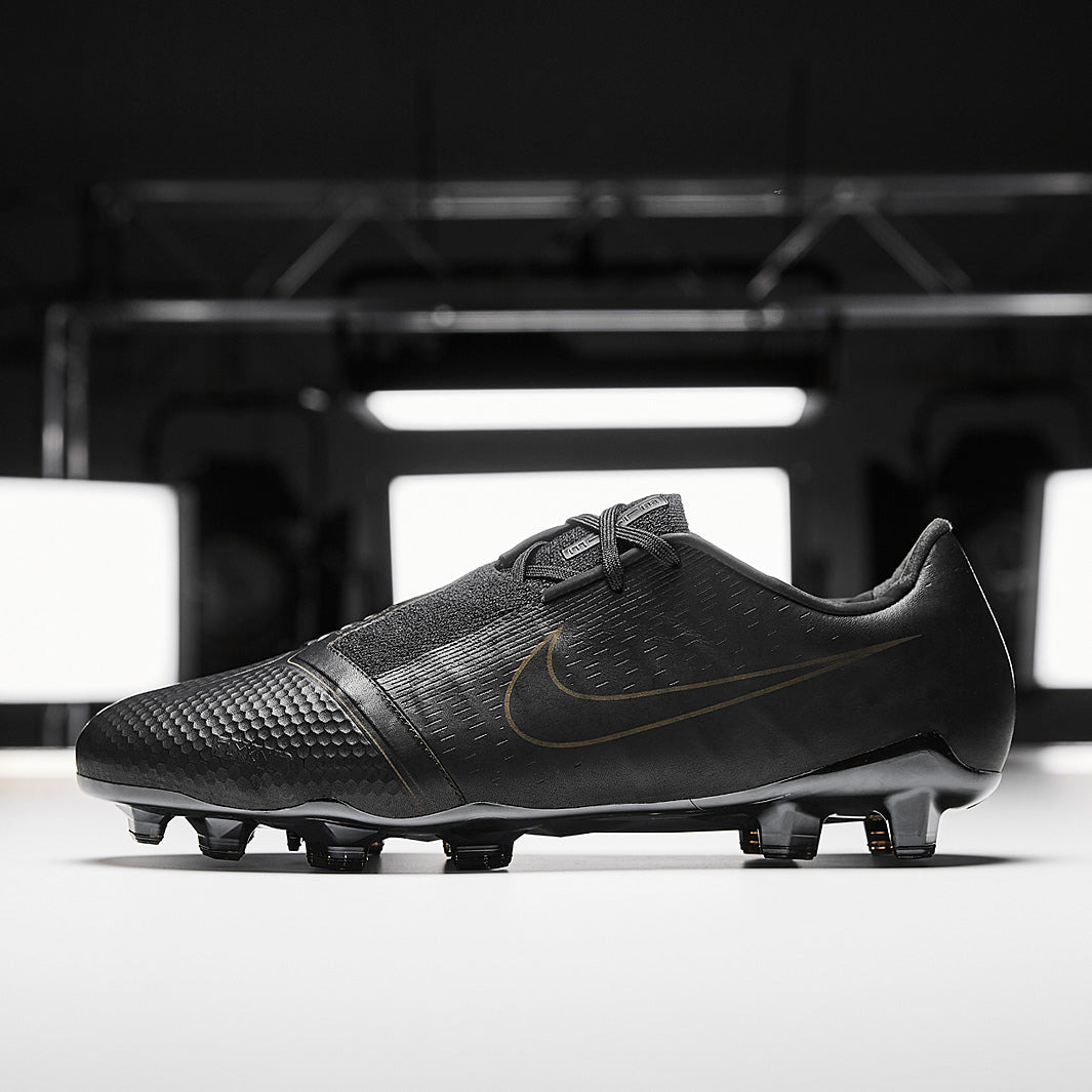 Nike Tech Craft Phantom Venom Elite Leather FG - Black - Firm