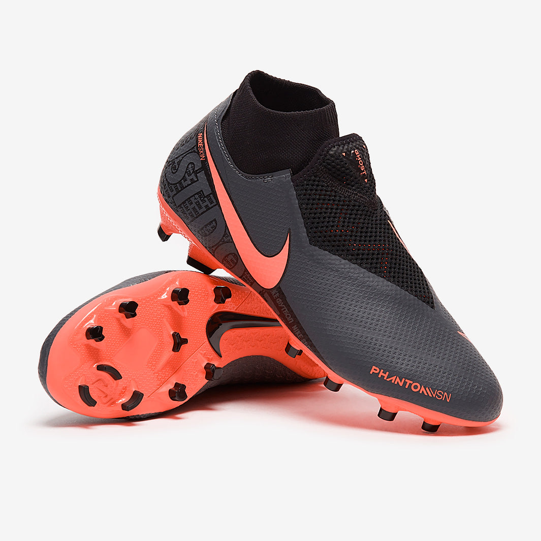 Nike Phantom Vision Pro DF FG - Dark Grey/Bright Mango/Black