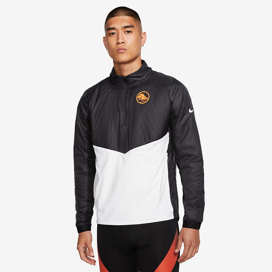 Nike Hakone Ekiden 1/2 Zip - Black/White/Reflective Silv - Mens
