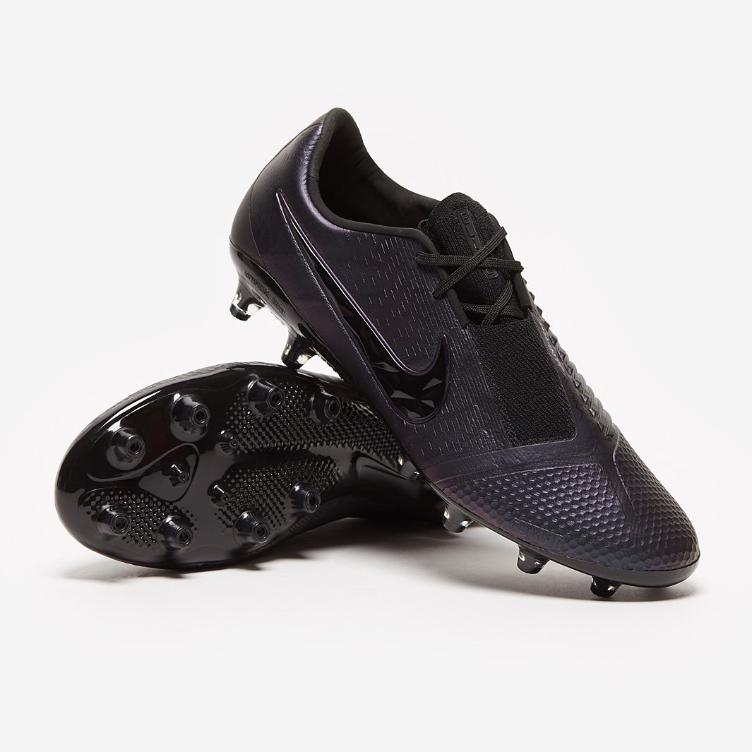 シューズ NIKE PhantomVenom Elite AG-PRO Nike Phantom Venom Elite AG-PRO - Black/Black - Artificial Grass