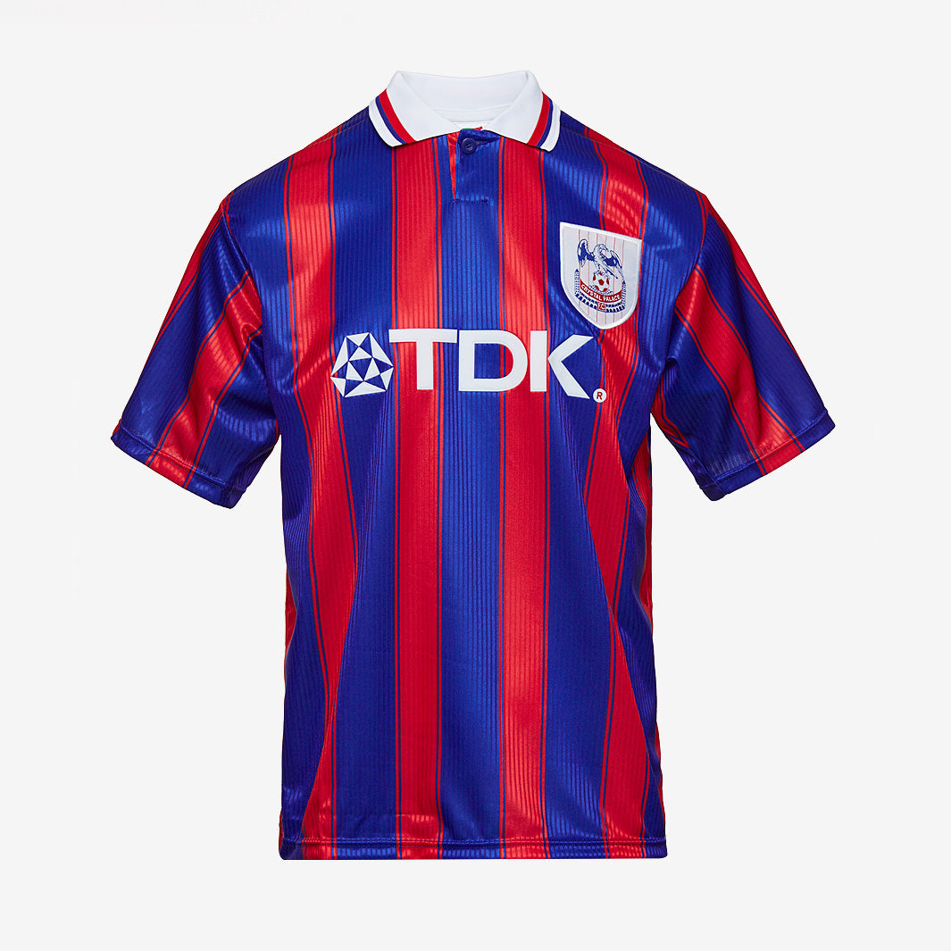 Score Draw Crystal Palace 1997 Shirt - Red/Blue - Mens Replica - Tops