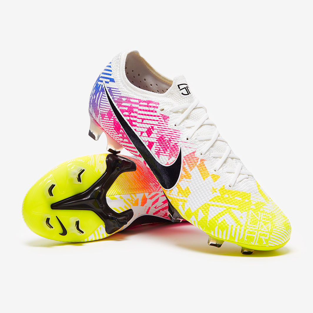 Nike Mercurial Vapor XIII Elite Neymar FG - White/Black/Racer Blue