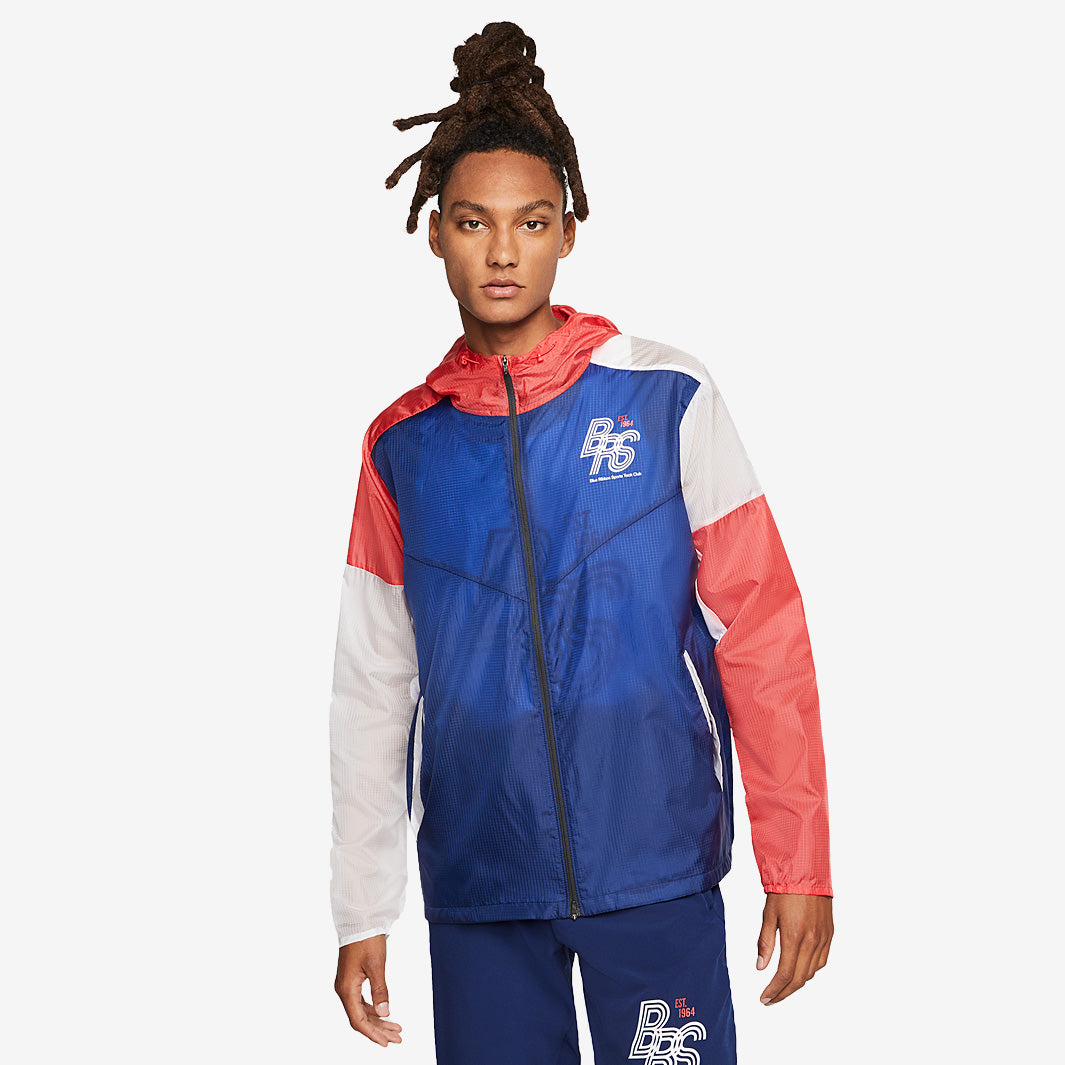 Nike Blue Ribbon Sports Jacket - Blue Void/Track Red/White/White