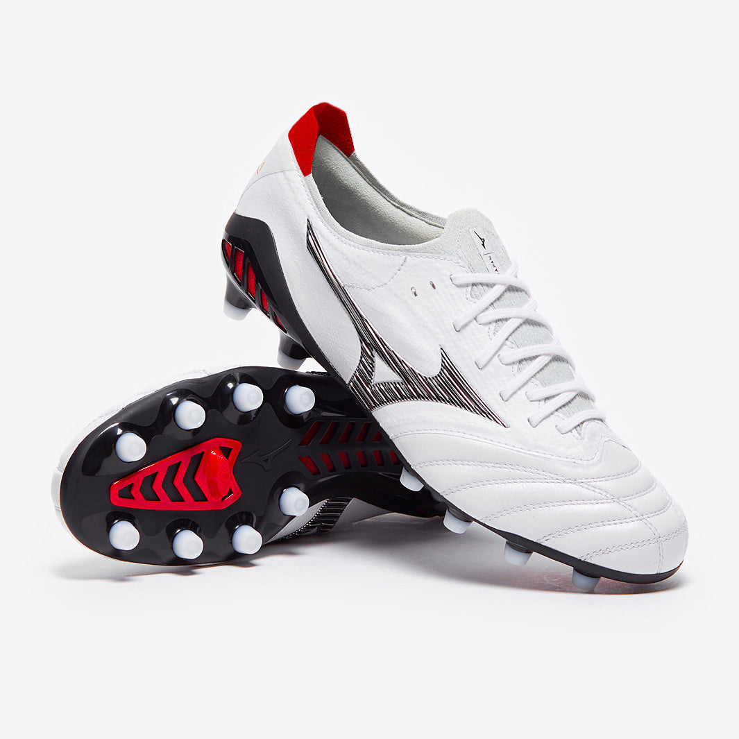 【未使用】Mizuno Morelia NEO3 Japan Mizuno Morelia Neo 3 Beta Made In Japan FG - White/Black/Chinese