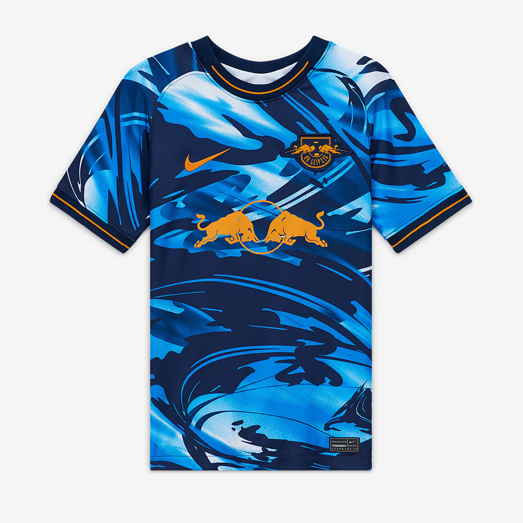 RB Leipzig UNDER ARMOUR シャツ ネイビー Nike RB Leipzig 20/21 Kids Third Stadium Shirt - Midnight Navy