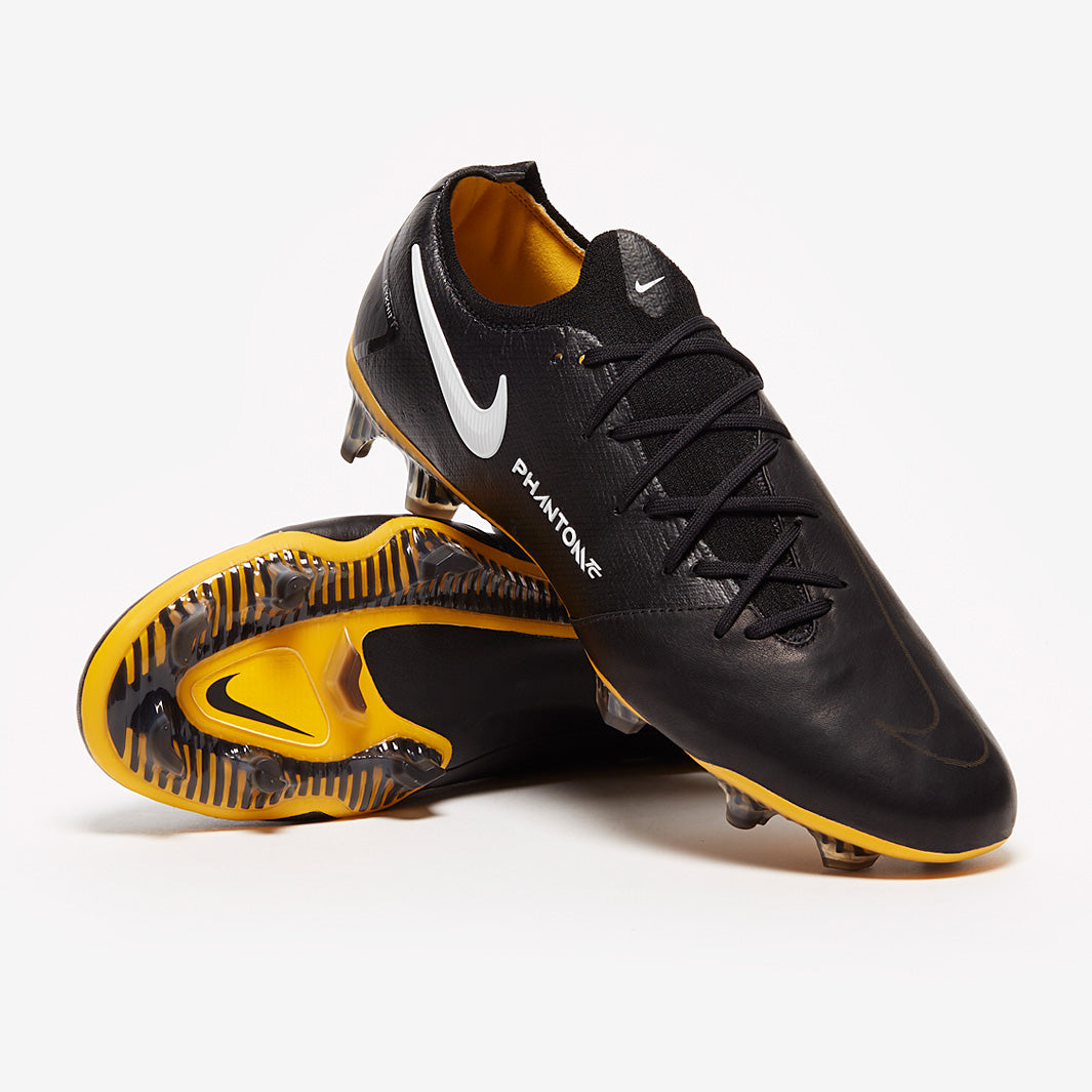 Nike Phantom GT Elite Tech Craft FG - Black/White/Pro Gold