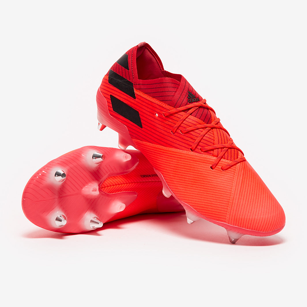 adidas スパイク　NEMEZIZ.1 SG adidas Nemeziz .1 SG - Signal Coral/Core Black/Glory Red - Soft