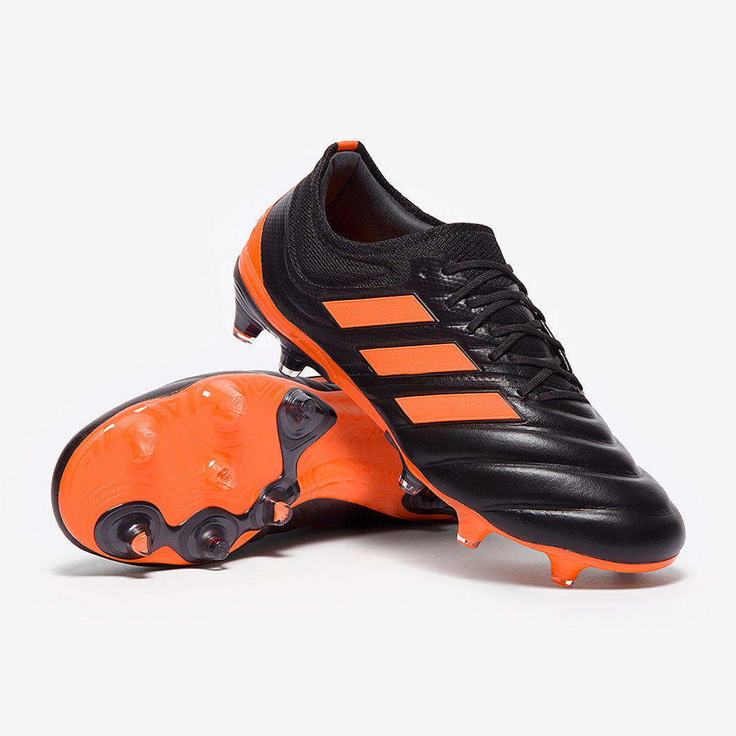 adidas Copa .1 FG - Core Black/Signal Orange/White - Firm Ground