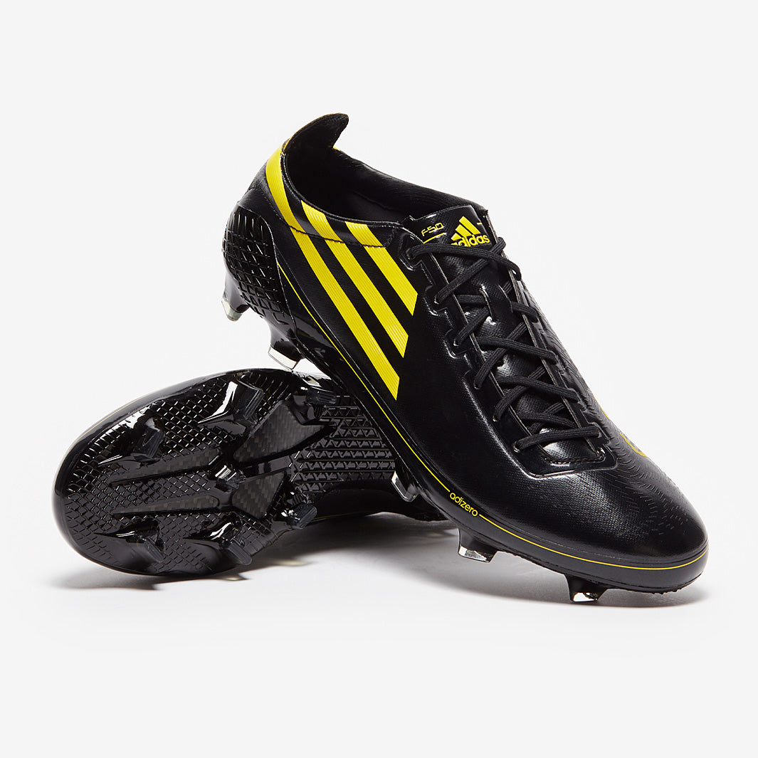adidas F50 Ghosted Adizero - Core Black/Yellow/Core Black - Firm