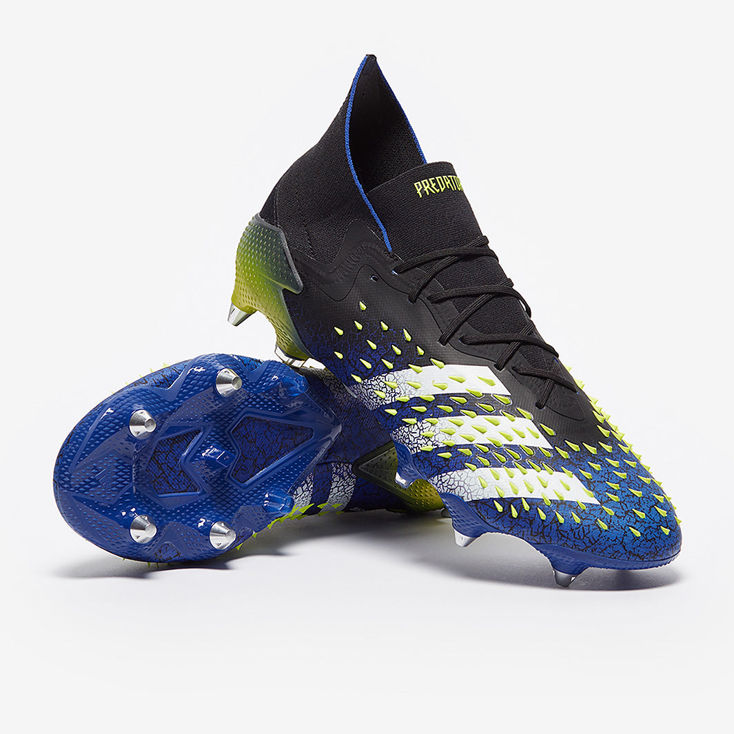 シューズ  PREDATOR FREAK.1 SG 300 adidas Predator Freak .1 SG - Blue/Core Black/White/Solar Yellow