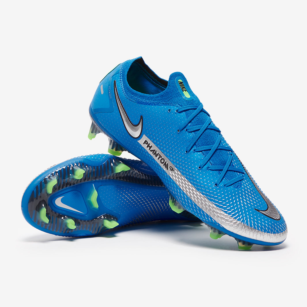 Nike Phantom GT Elite FG - Photo Blue/Metallic Silver/Rage Green