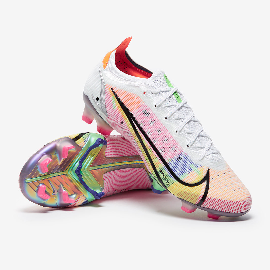 Nike Mercurial Vapor Dragonfly 14 Elite FG - White/Metallic Silver