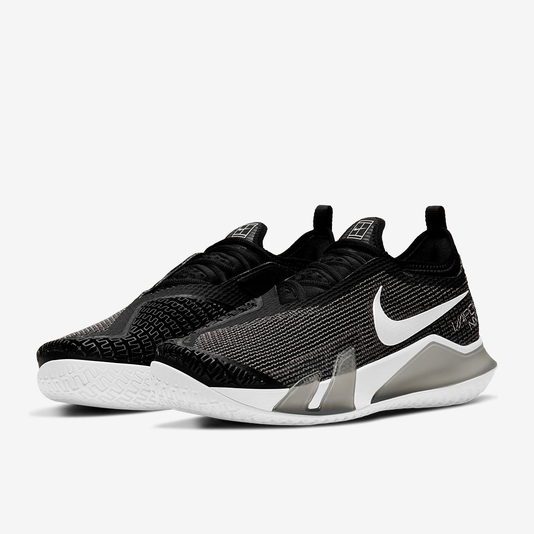 Nike React Vapor NXT HCテニスシューズ Nike React Vapor NXT HC - Black/White - Mens Shoes
