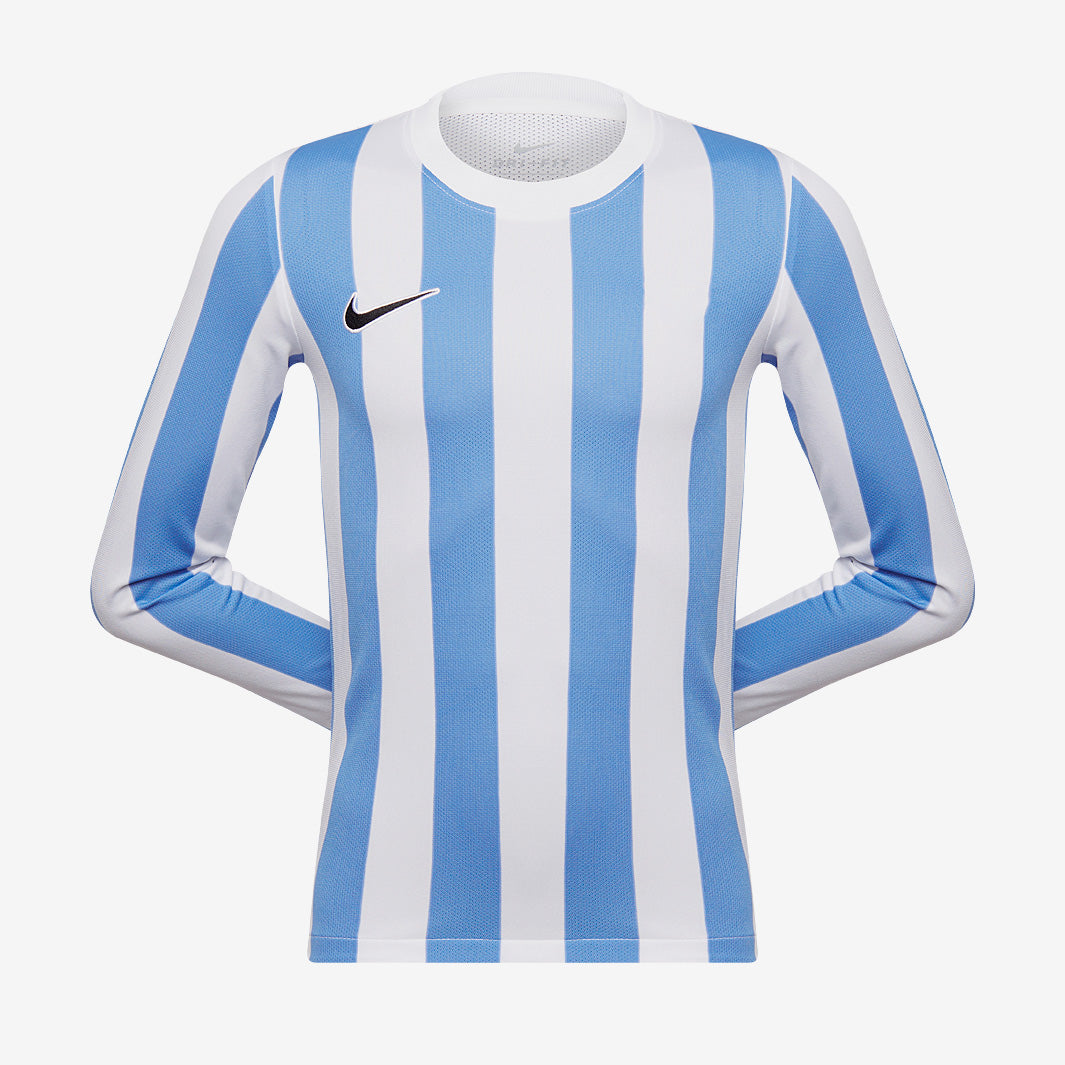 Nike Dri-FIT Junior Striped Division IV LS Jersey - White