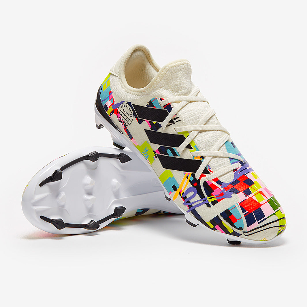 adidas Gamemode FG - Off White/Core Black/Core White-Mens Boots