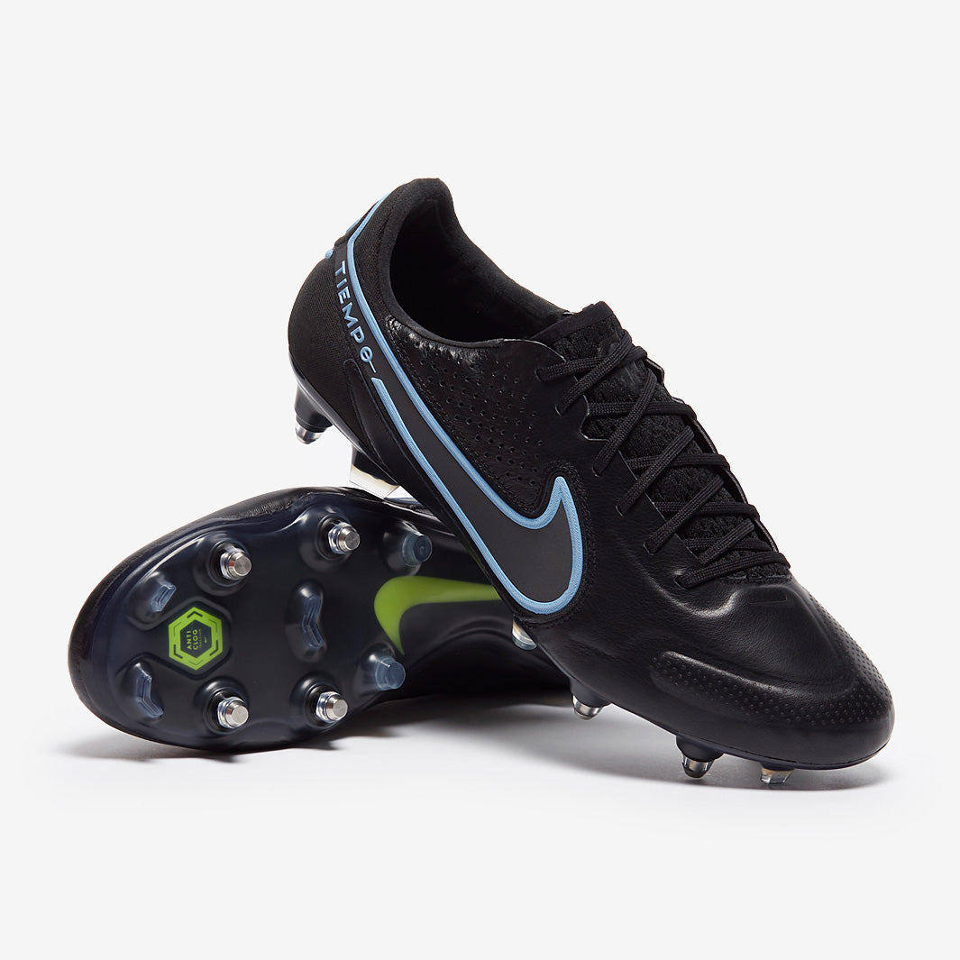 Nike Tiempo Legend IX Elite SG-Pro AC - Black/Black/Iron Grey