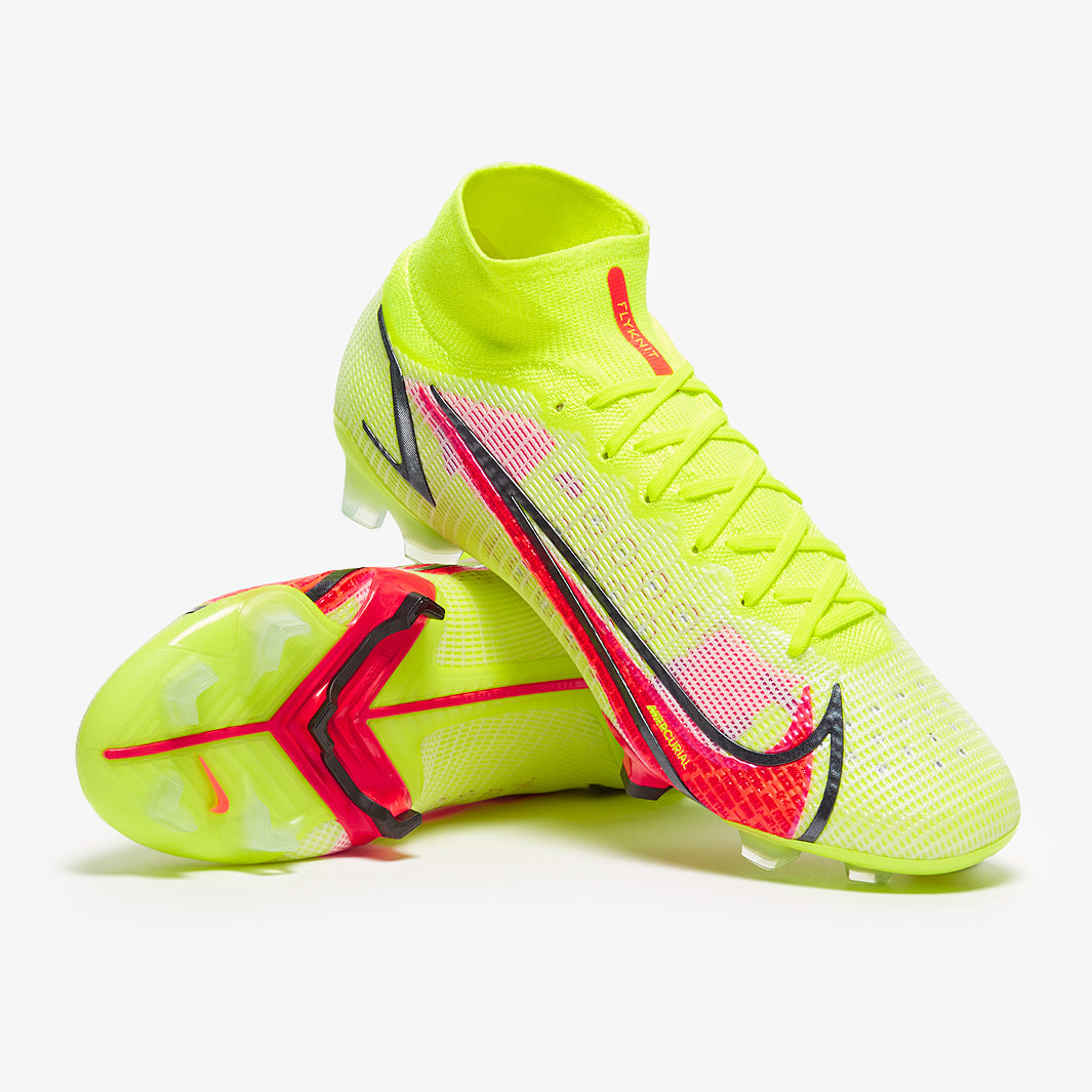 NIKE Mercurial Superfly Ⅷ Elite FG 26.5 Nike Mercurial Superfly VIII Elite FG - Volt/Bright Crimson/Black