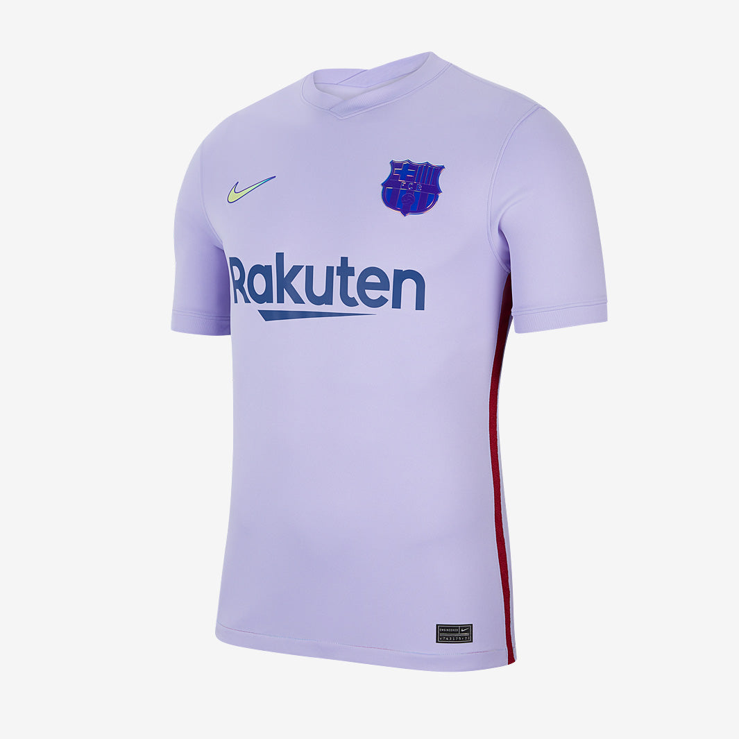 ウェア FC Barcelona 2021-22 Nike Away Nike FC Barcelona 21/22 Away Stadium SS Shirt - Purple Pulse/Dtm