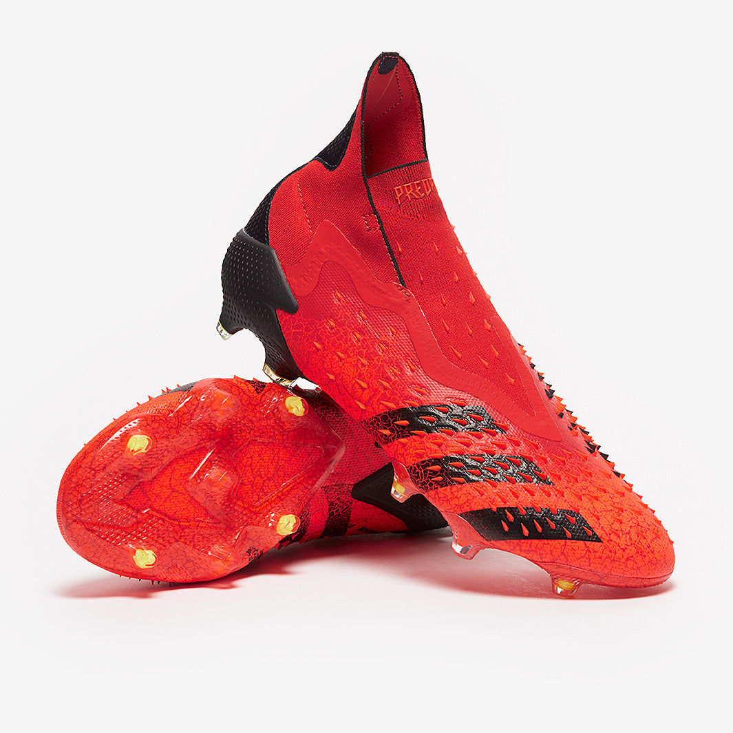  Predator Freak 11.5 UK レッド adidas Predator Freak+ FG - Red/Core Black/Solar Red - Mens Boots