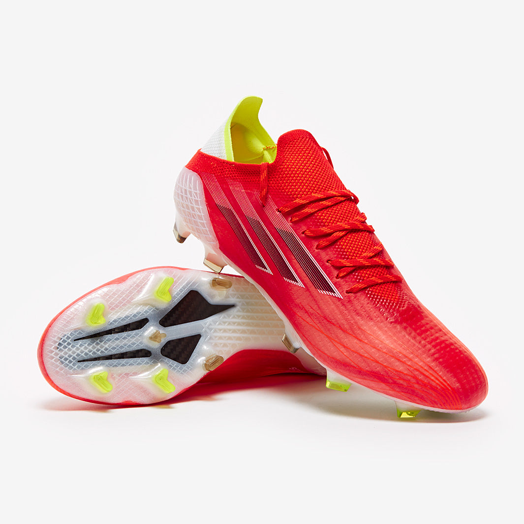 adidas X Speedflow .1 FG - Red/Core Black/Solar Red - Mens Boots