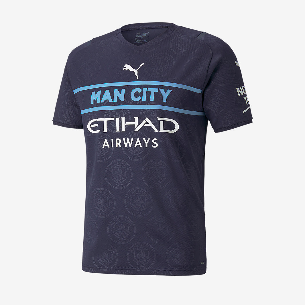 PUMA Manchester City サードユニ Puma Manchester City 21/22 Third Shirt - Peacoat/Puma White - Mens