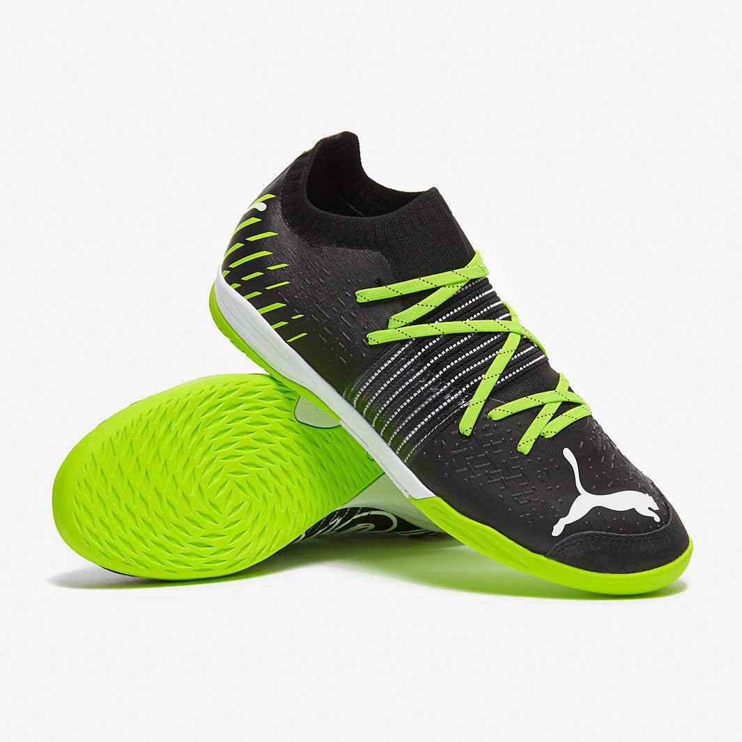 シューズ Puma Future z 1.2 25.0 Puma Future Z 1.2 Pro Court - Puma Black/Green Glare/Puma White