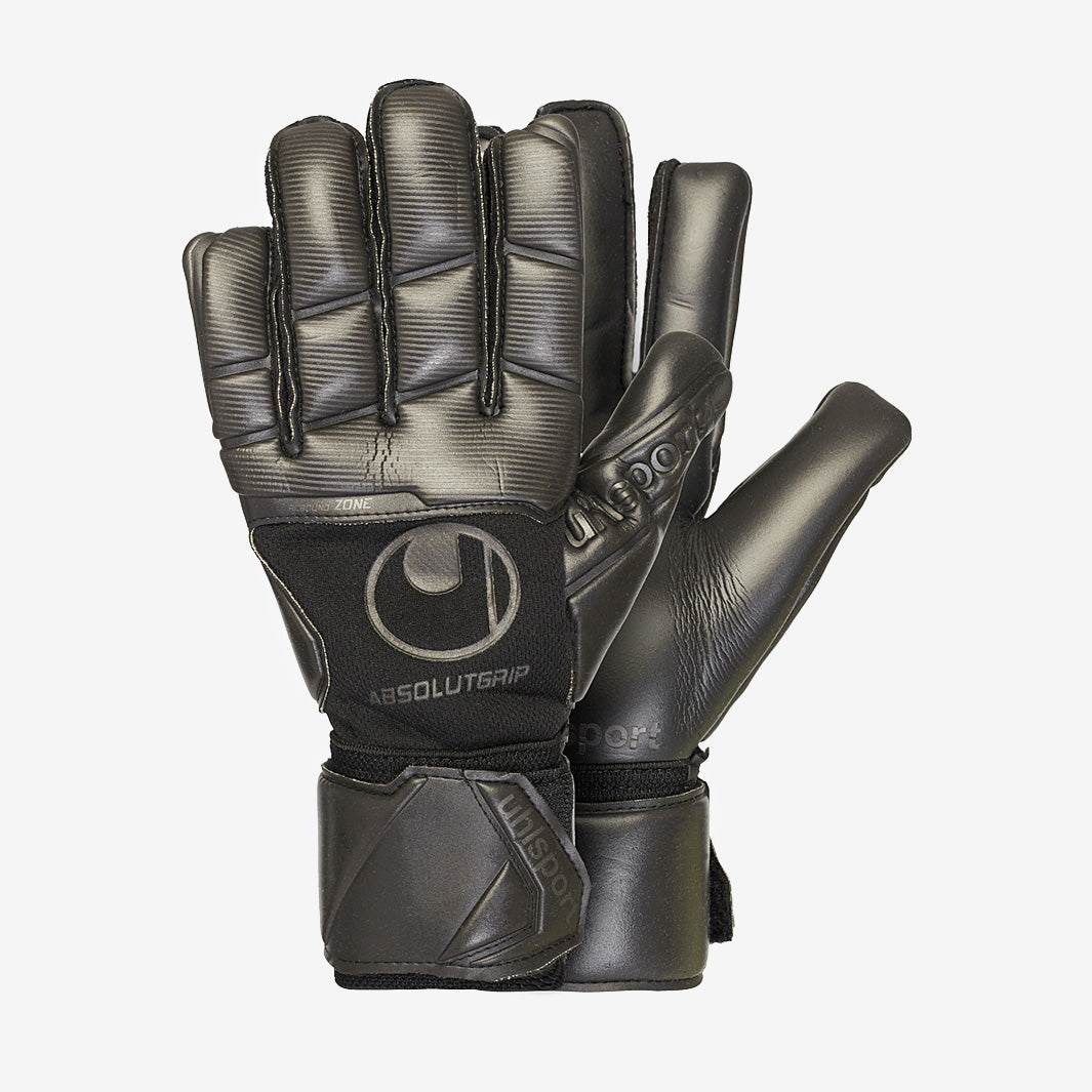 Uhlsport Comfort Absolutgrip - Black - Mens GK Gloves