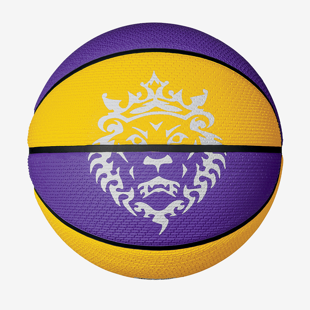 Nike LeBron Playground 8P 2.0 - Size 7 - Purple - Basketballs