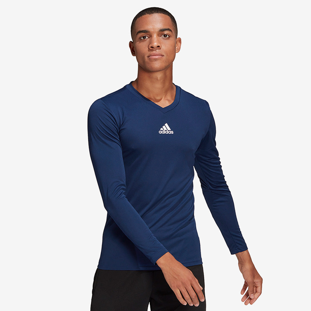 Adidas Team Base Tee 21 Team Navy Blue Mens Base Layer 