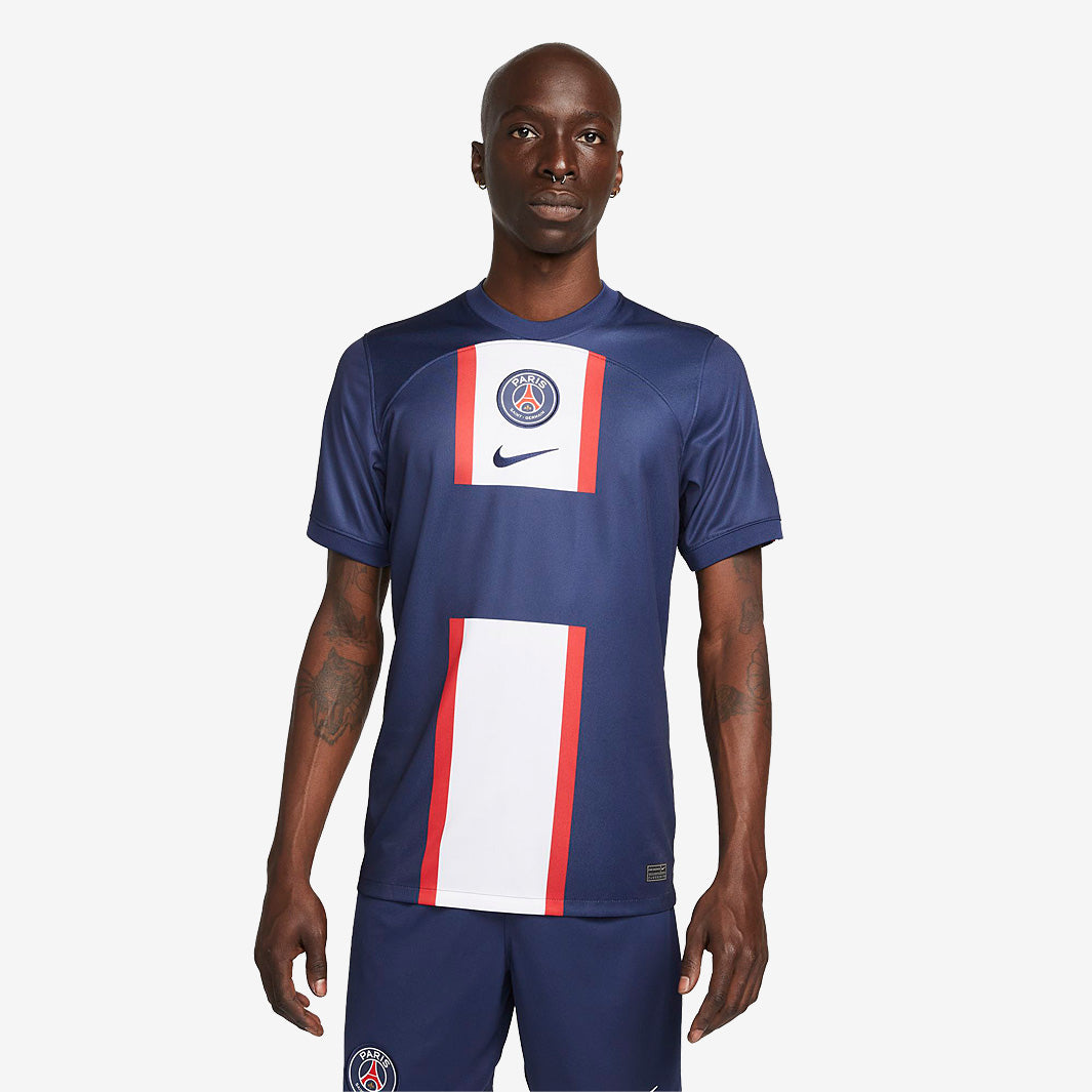 Nike Paris Saint-Germain 22/23 Home Stadium SS Shirt - Midnight