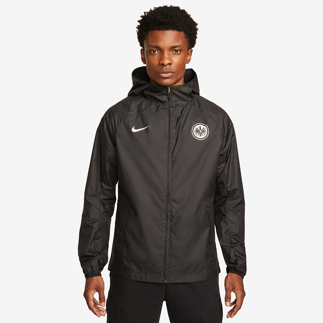 選手支給 フランクフルト NIKE ジャケット Nike Eintracht Frankfurt 22/23 AWF Jacket - Black/White - Mens Replica