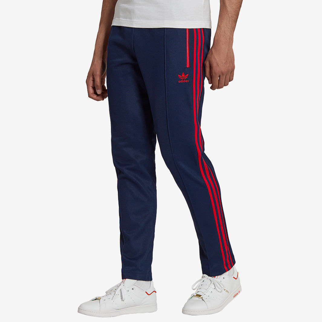 adidas Originals Nations Track Pants - Team Navy Blue/Scarlet/White -  Bottoms
