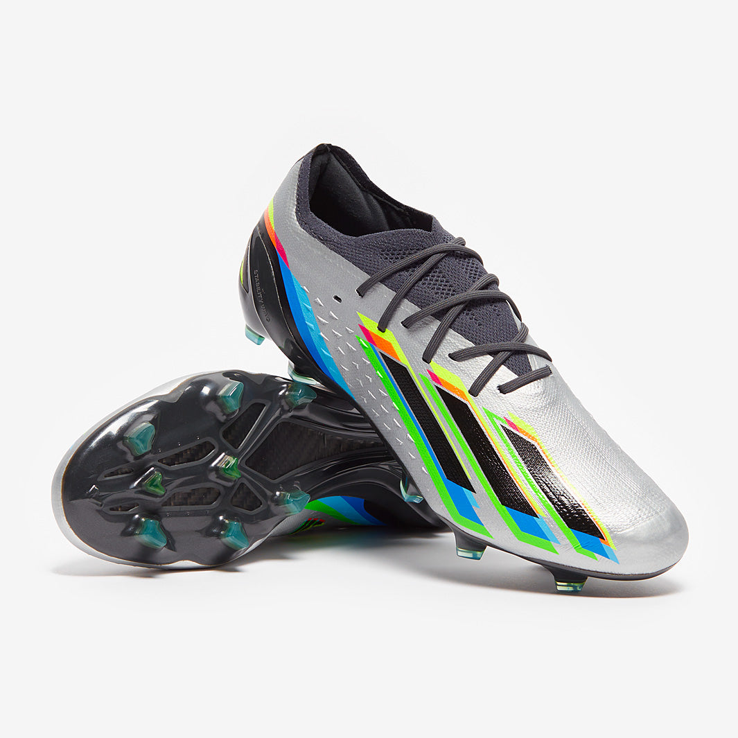 adidas X Speedportal.1 FG - Silver Metallic/Core Black/Solar