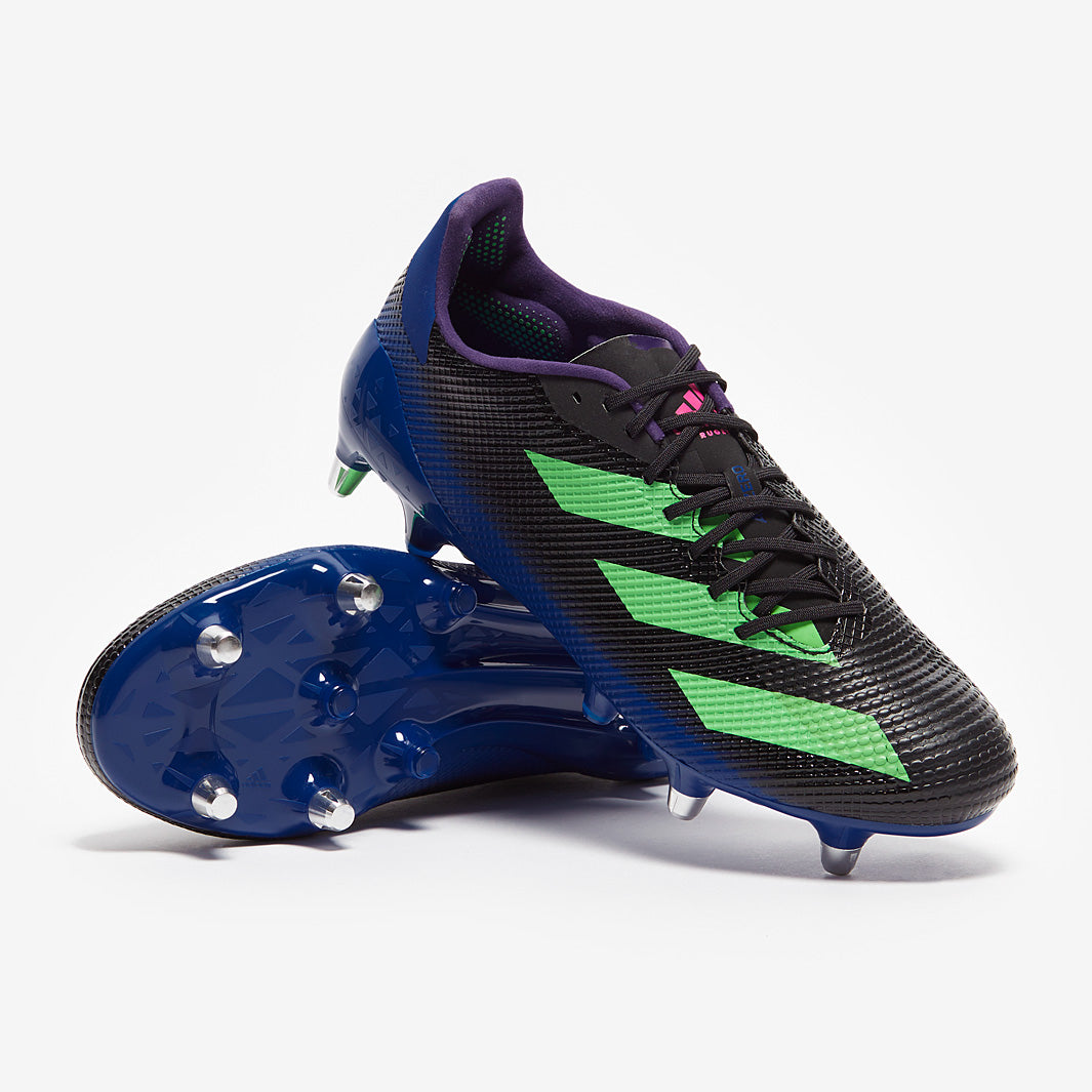 adidas Adizero RS7 SG - Core Black/Beam Green/Team Shock Pink
