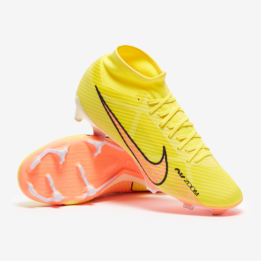 Nike Mercurial サッカーシューズ イエロー Nike Air Zoom Mercurial Superfly IX Academy FG/MG - Yellow Strike