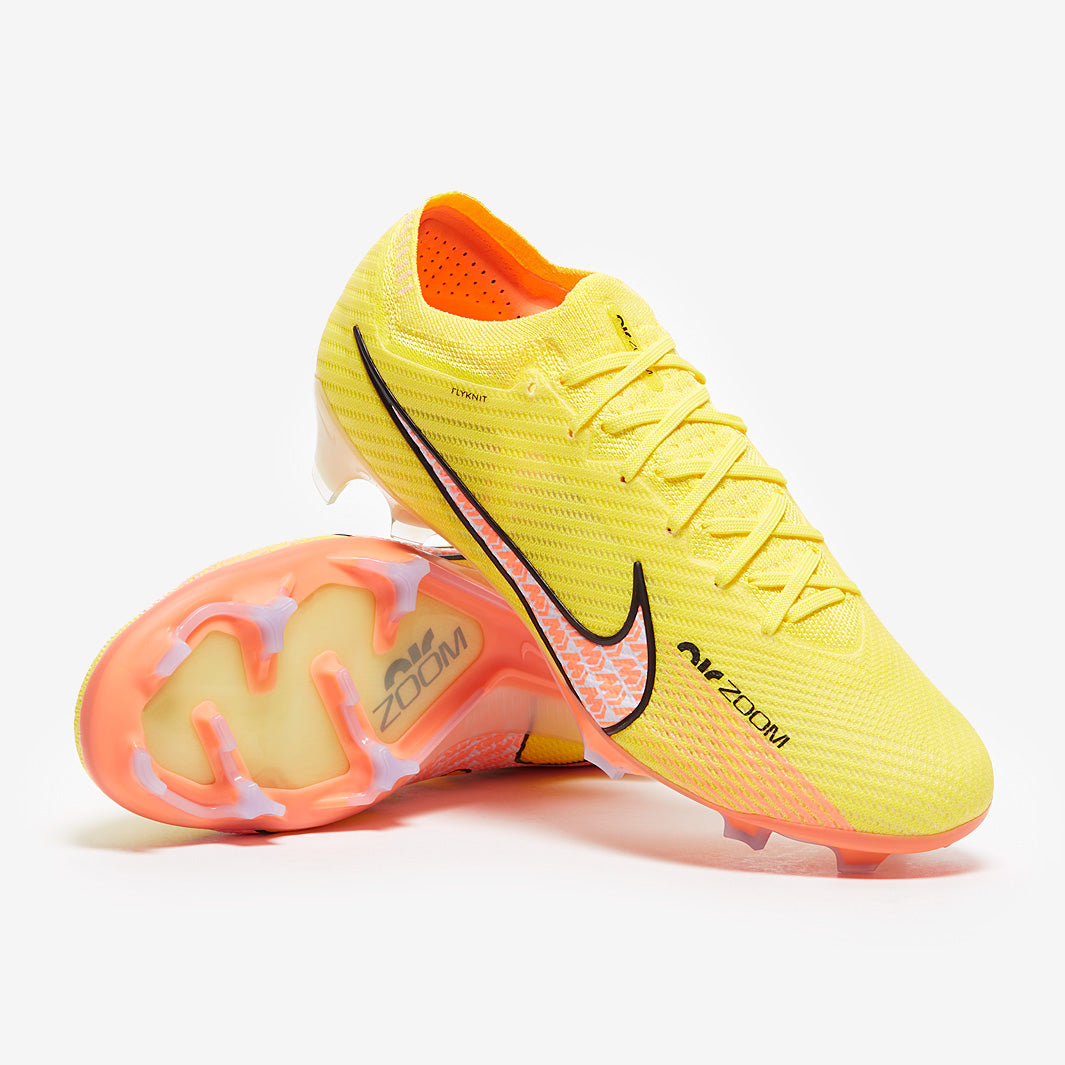 Nike Air Zoom Mercurial イエロー FG Nike Air Zoom Mercurial Vapor XV Elite FG - Yellow Strike/Sunset
