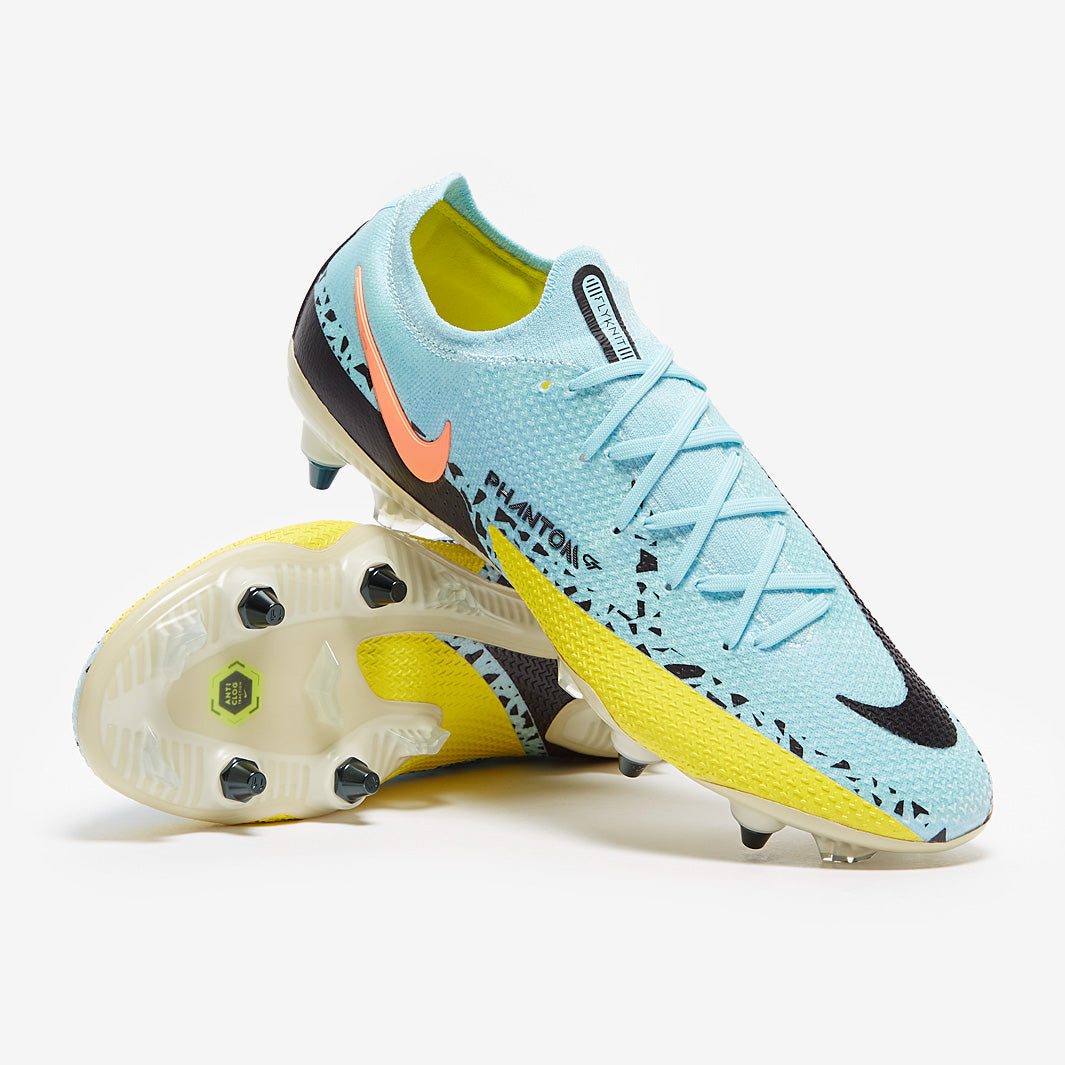 Nike Phantom GT イエロースパイクSG Nike Phantom GT II Elite SG Pro Anti Clog - Glacier Ice/Black