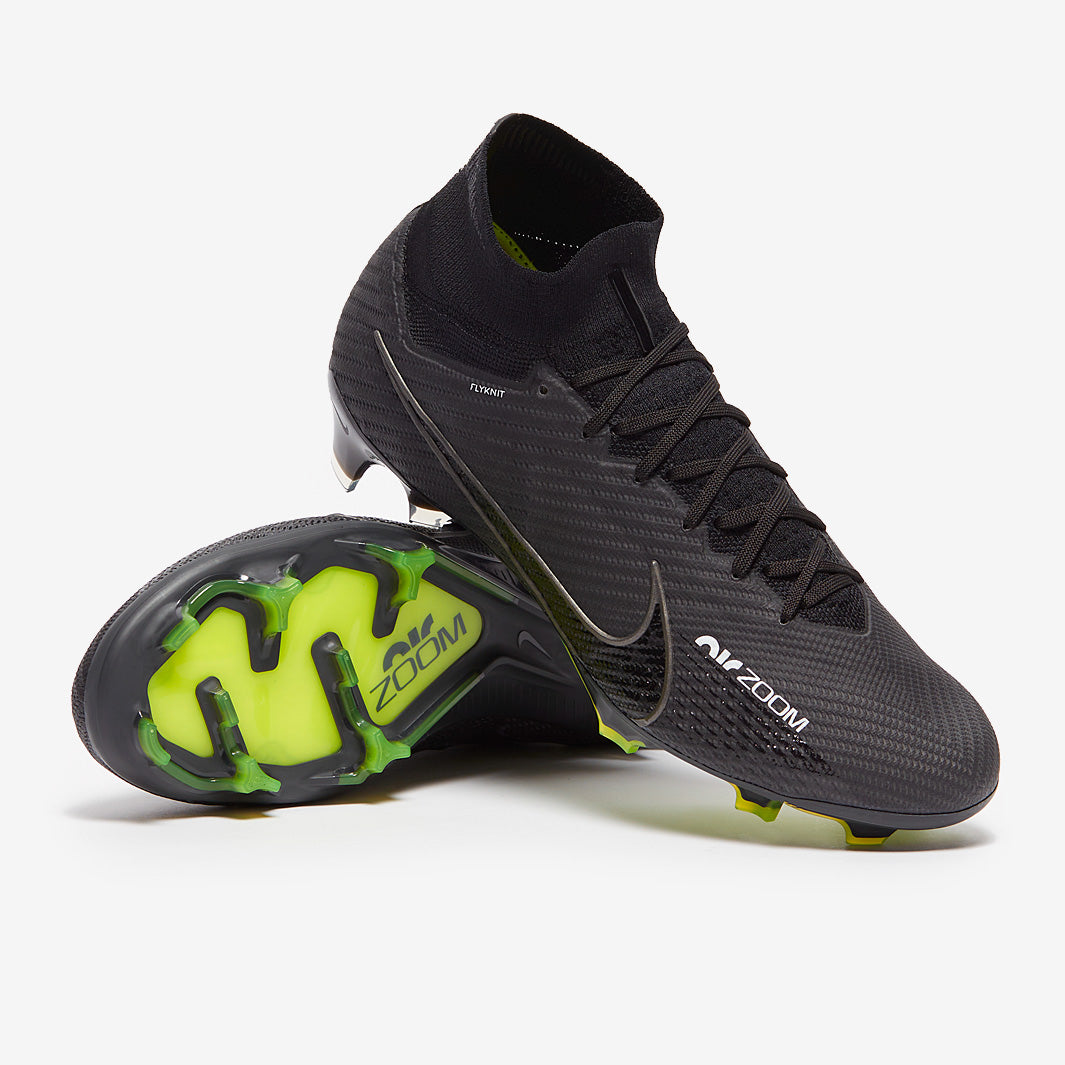 シューズ NIKE ZOOM MERCURIAL FLYKNIT 28cm Nike Air Zoom Mercurial Superfly IX Elite FG - Black/Dk Smoke Grey