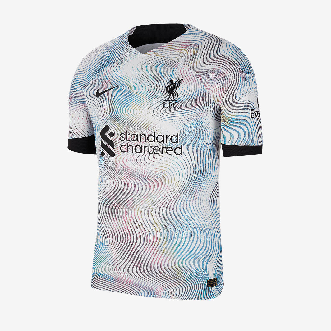 Nike Liverpool FC 22/23 Dri-Fit Adv SS Away Shirt - White/Black