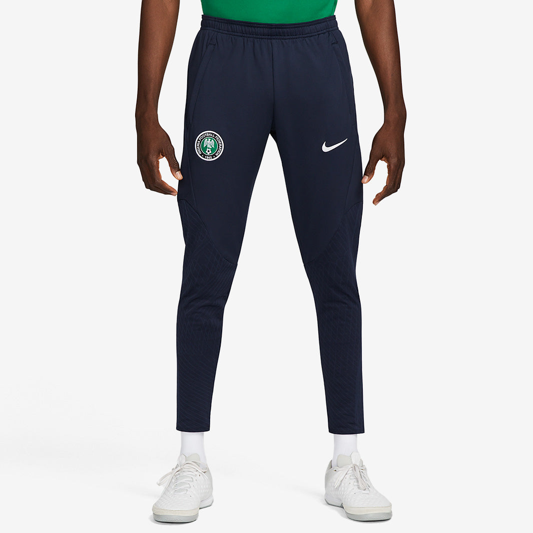 Nike Nigeria 2023 Dri-Fit Strike Pant - Obsidian/White - Mens Replica