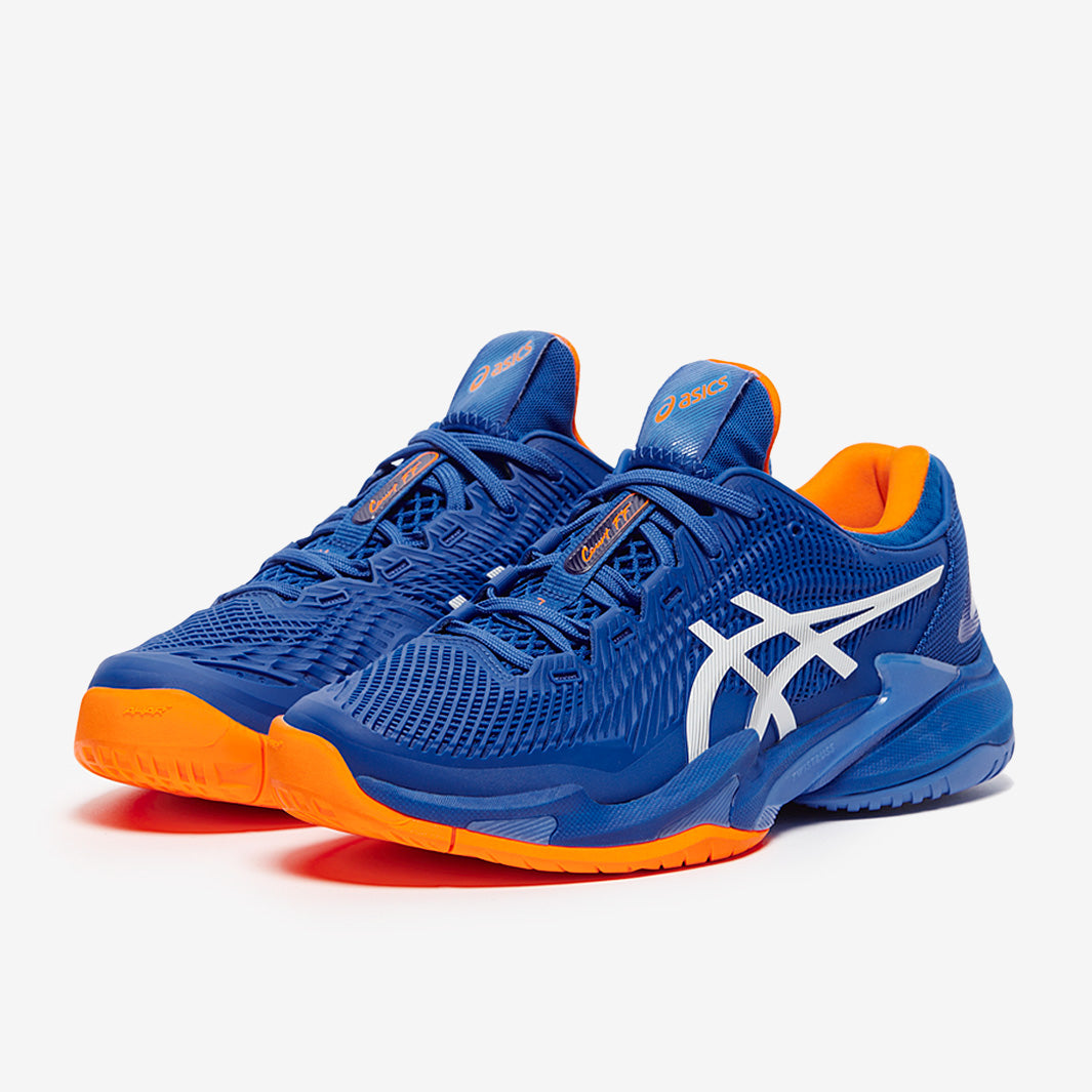 Asics Court FF 3 Novak - Tuna Blue/White - Mens Shoes