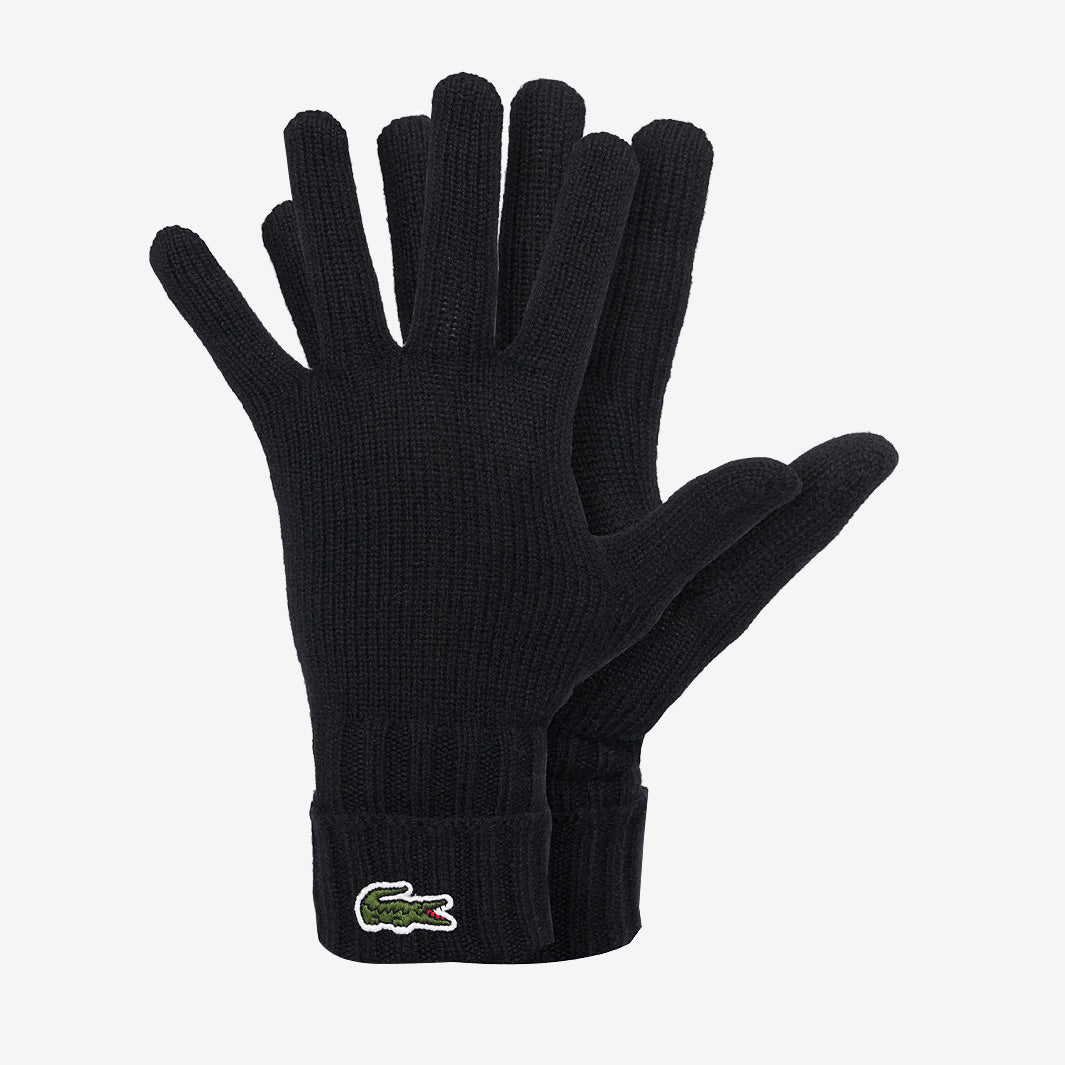 handschuhe herren lacoste Lacoste Gloves - Black - Gloves