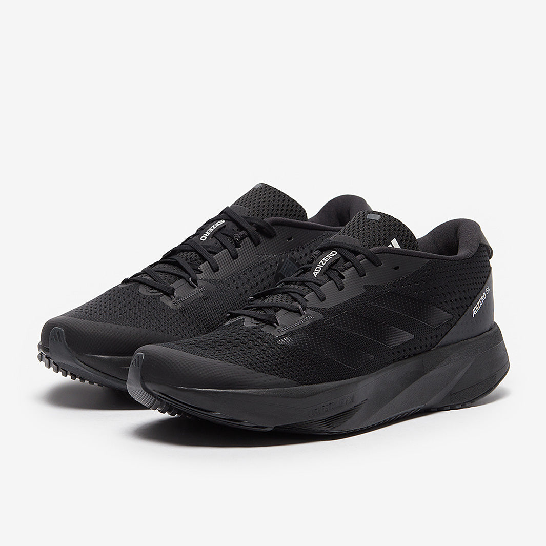adidas adizero SL - Core Black/Core Black/Carbon - Mens Shoes