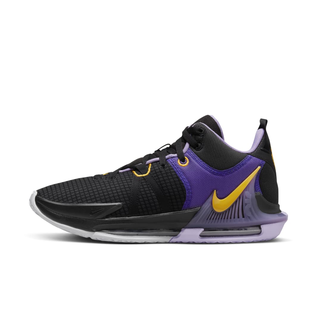 Nike LeBron Witness 7 - Black/University Gold/Lilac/Court Purple